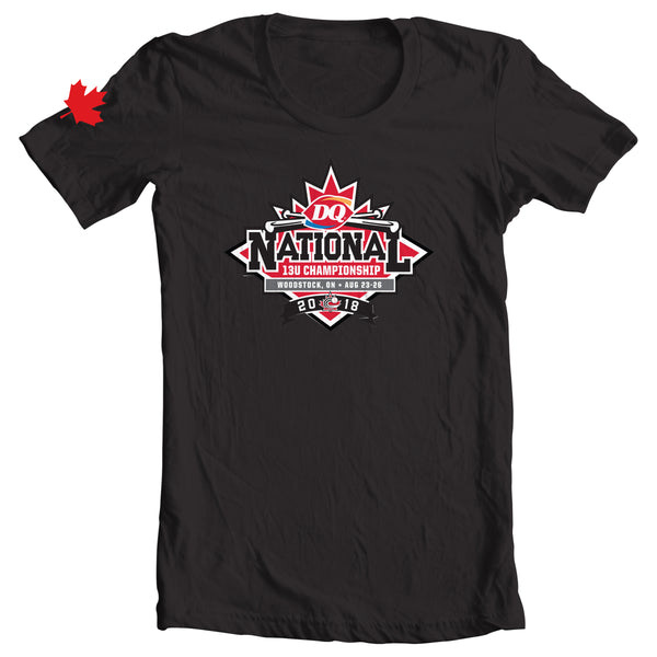 13U Nationals Logo Tee